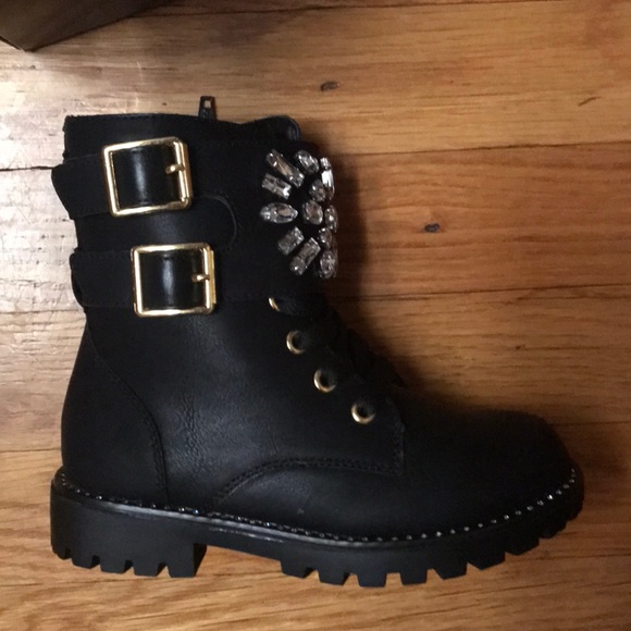 Kurt Geiger Shoes Kurt Geiger London Little Girl Combat Boot Poshmark